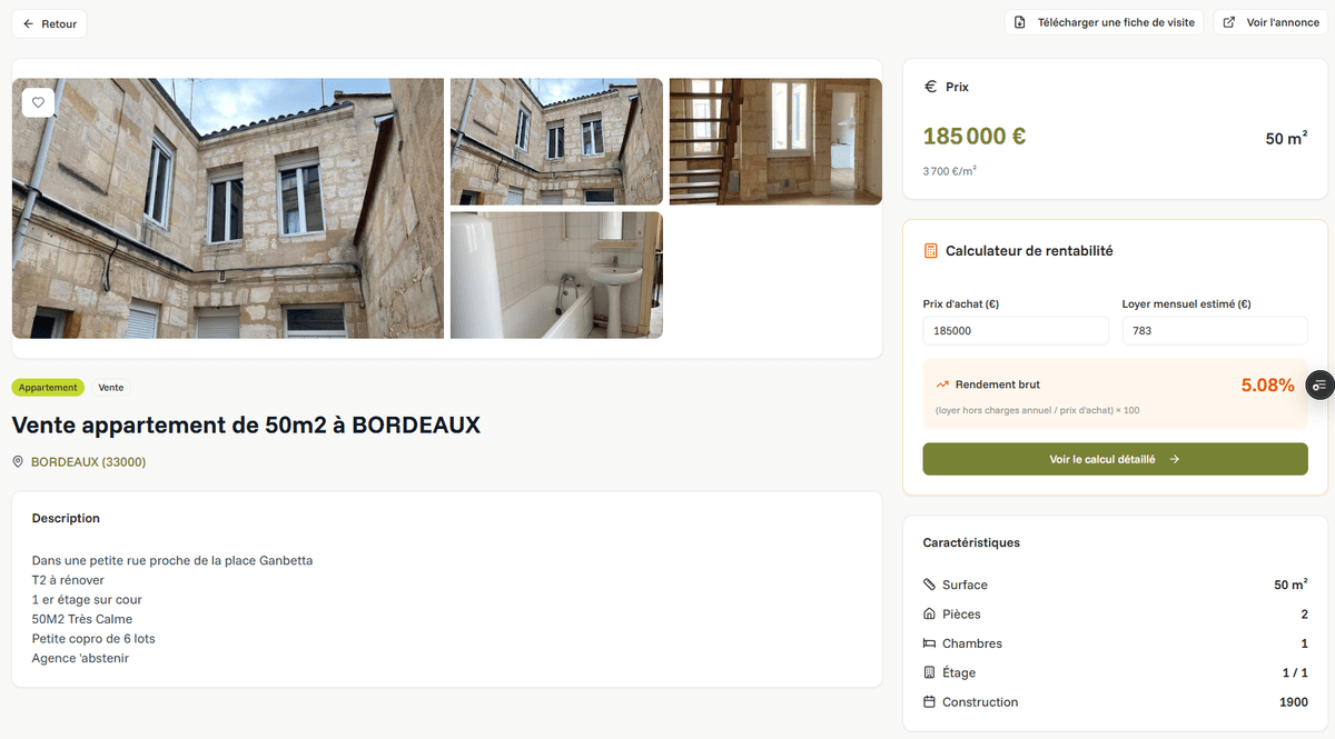 Toutes les annonces en une seule recherche